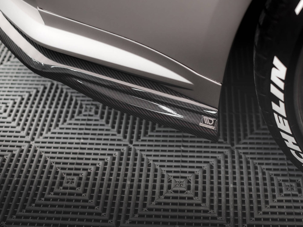 Carbon Fiber Rear Side Splitters BMW M4 G82 - Image 6