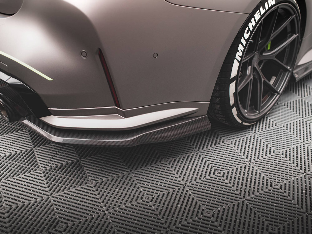 Carbon Fiber Rear Side Splitters BMW M4 G82 - Image 8