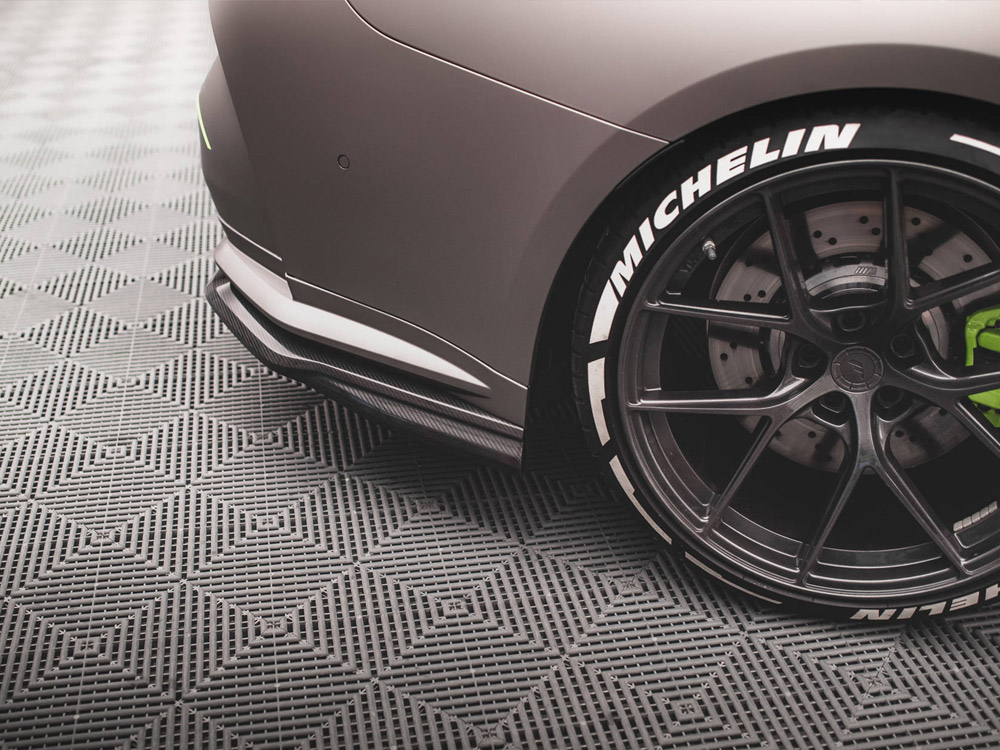 Carbon Fiber Rear Side Splitters BMW M4 G82 - Image 10