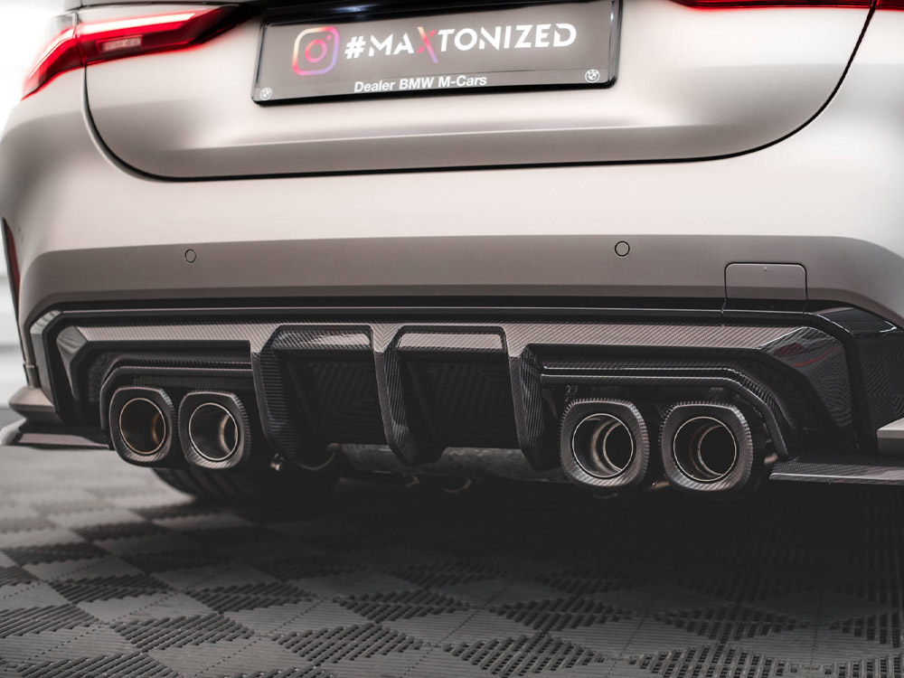 Carbon Fiber Rear Diffuser BMW M4 G82 / M3 G80 - Image 9