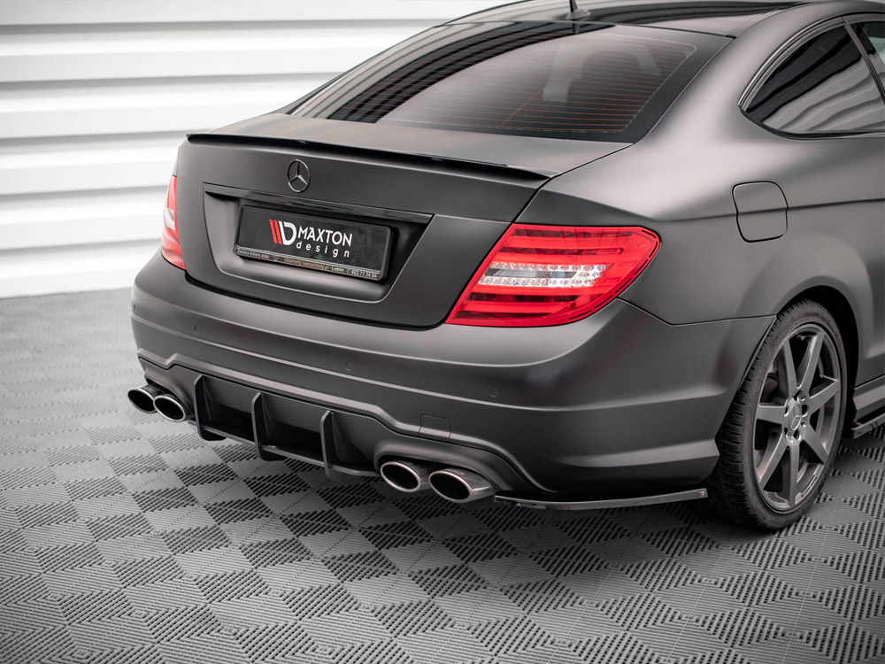 Street Pro Rear Diffuser Mercedes C Coupe AMG-Line C204 - Image 3