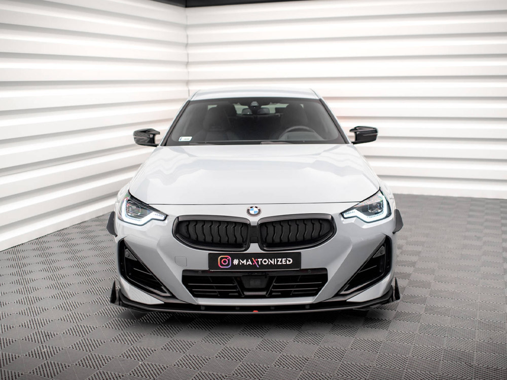 Street PRO Front Splitter + Flaps BMW 2 Coupe M-Pack / M240i G42 - Image 3