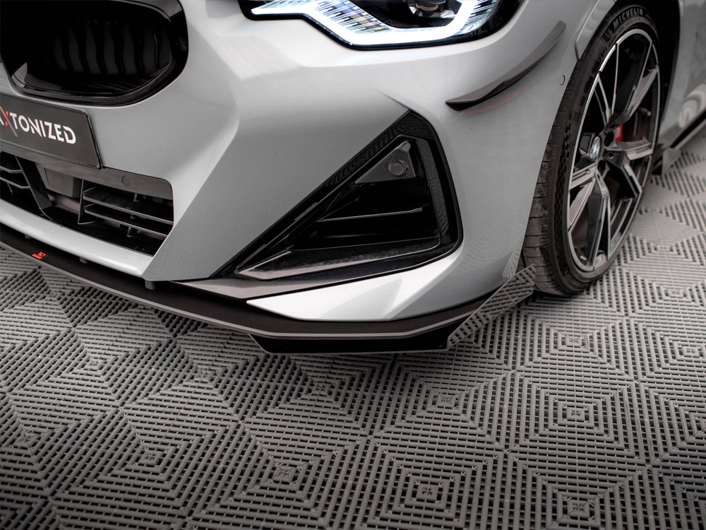 Street PRO Front Splitter + Flaps BMW 2 Coupe M-Pack / M240i G42 - Image 4
