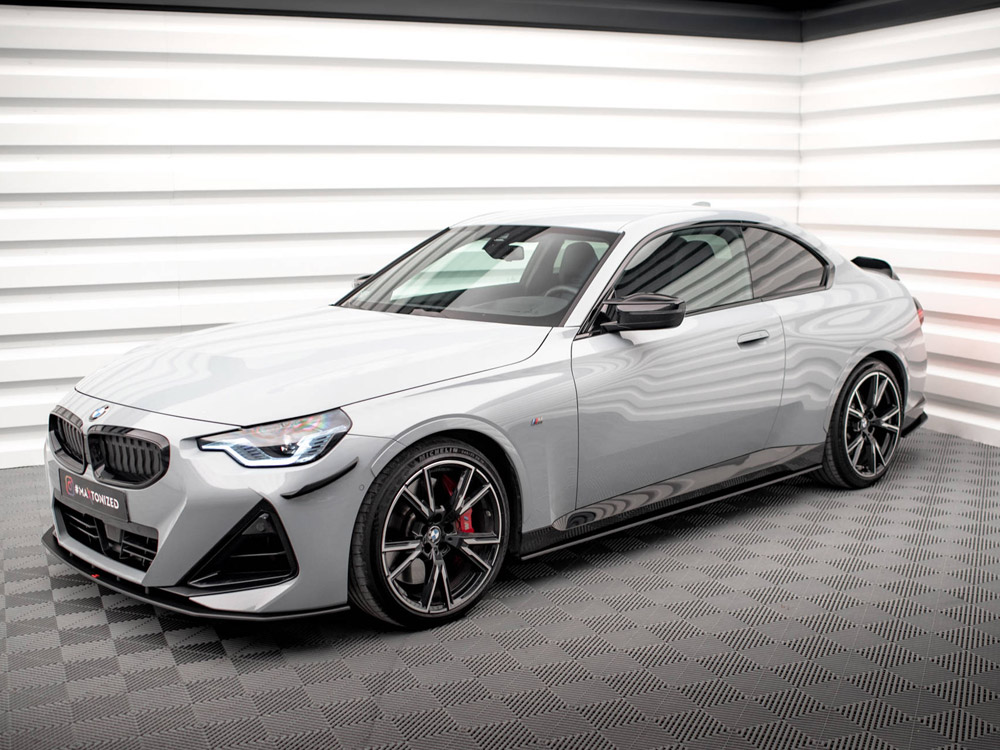 Street PRO Side Skirts Diffusers BMW 2 Coupe M-Pack / M240i G42 - Image 2