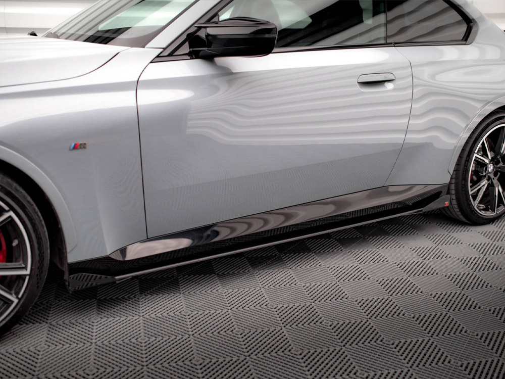 Street PRO Side Skirts Diffusers + Flaps BMW 2 Coupe M-Pack / M240i G42 - Image 3