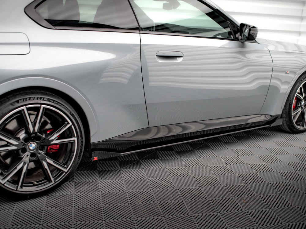 Street PRO Side Skirts Diffusers + Flaps BMW 2 Coupe M-Pack / M240i G42 - Image 4