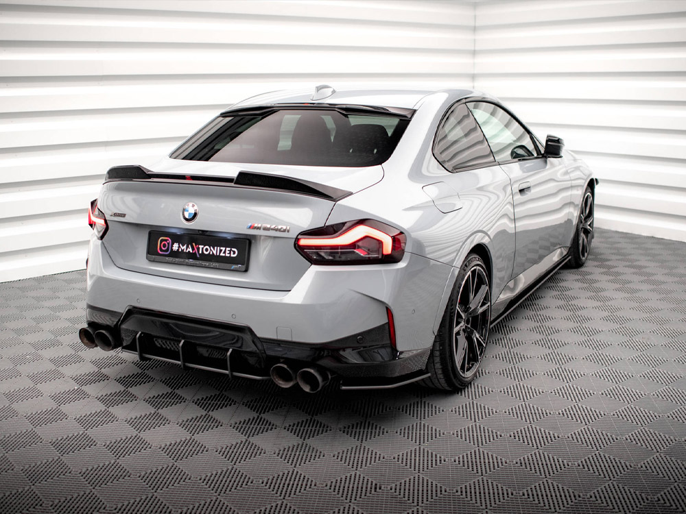 Street Pro Rear Side Splitters BMW 2 Coupe M240i G42 - Image 2
