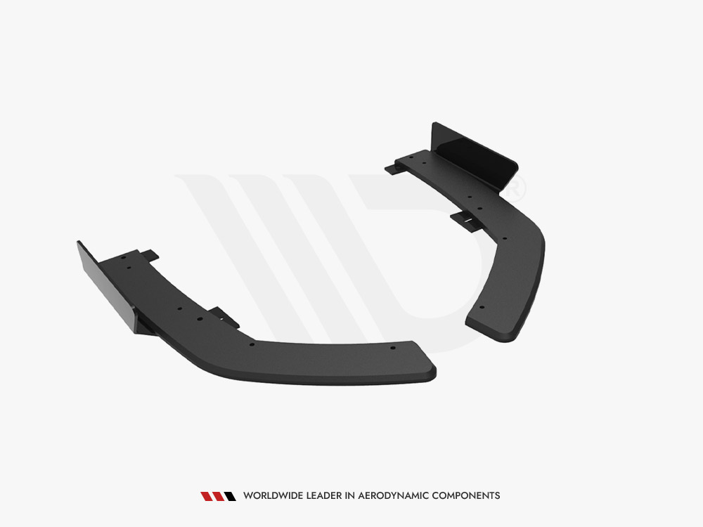 Street Pro Rear Side Splitters + Flaps BMW 2 Coupe M-Pack G42 - Image 5