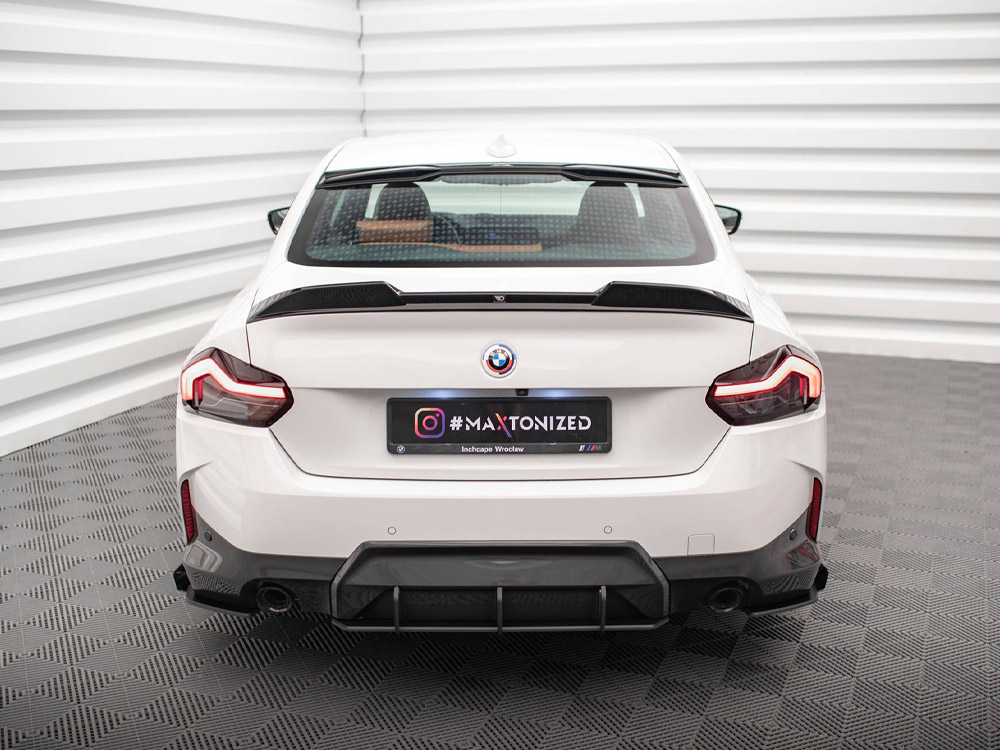 Street Pro Rear Side Splitters + Flaps BMW 2 Coupe M-Pack G42 - Image 2