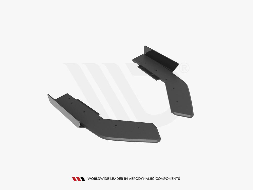 Street Pro Rear Side Splitters + Flaps BMW 2 Coupe M240i G42 - Image 5