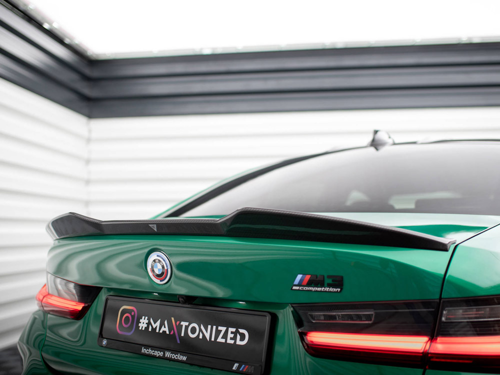 Carbon Fiber Tailgate Spoiler BMW M3 G80 - Image 4