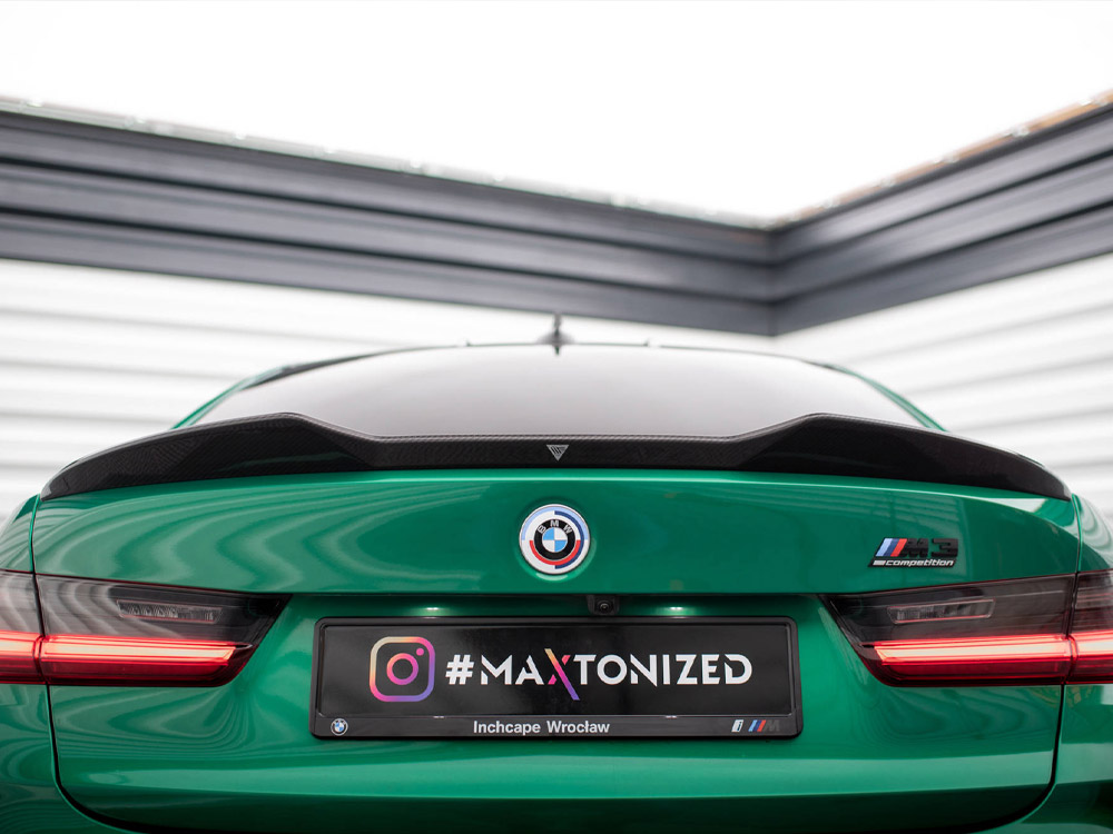 Carbon Fiber Tailgate Spoiler BMW M3 G80 - Image 5