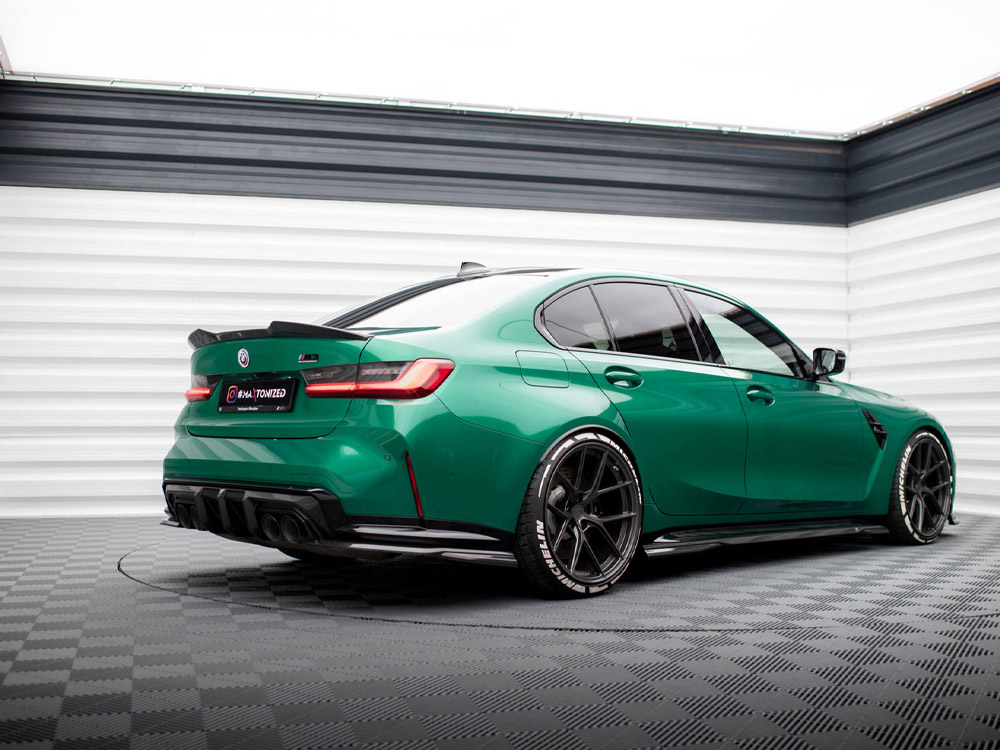 Carbon Fiber Rear Side Splitters BMW M3 G80 - Image 3