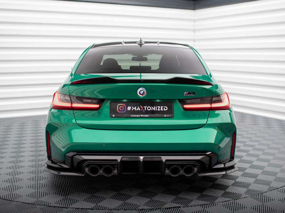 Carbon Fiber Rear Side Splitters BMW M3 G80 - Image 4