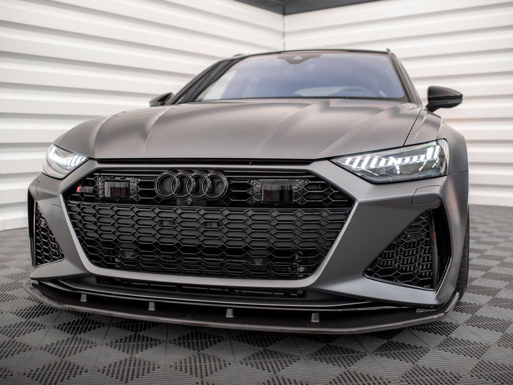 Carbon Fiber Front Splitter Audi RS6 C8 / RS7 C8 - Image 2
