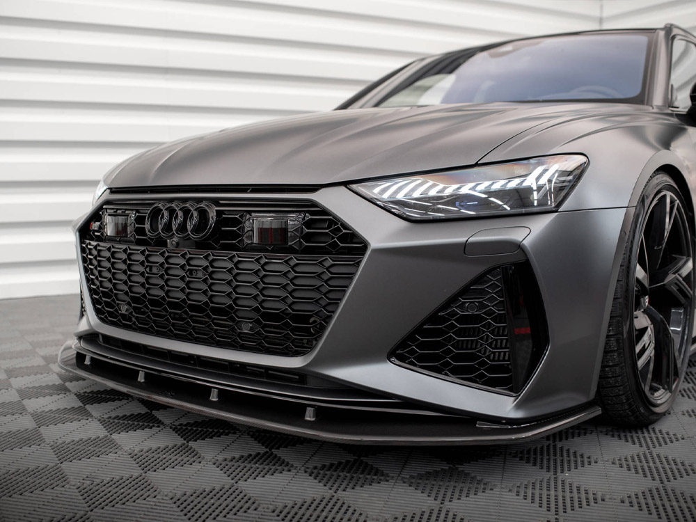 Carbon Fiber Front Splitter Audi RS6 C8 / RS7 C8 - Image 5