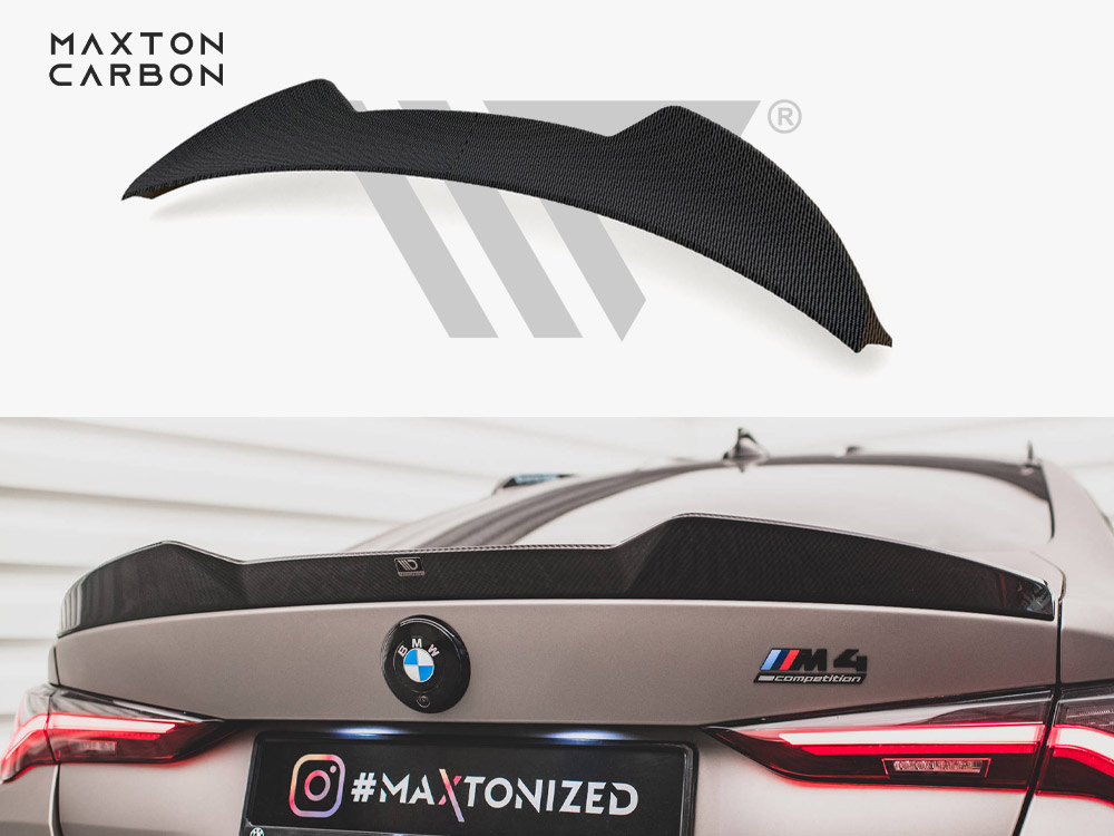 Carbon Fiber Tailgate Spoiler BMW M4 G82