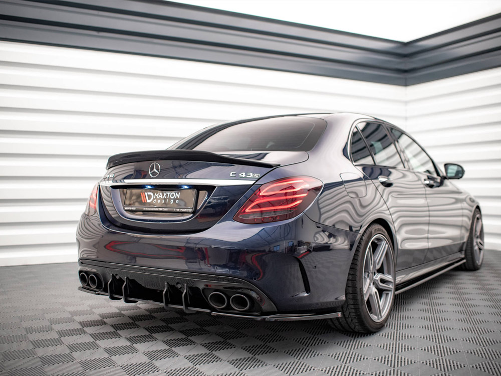 Street PRO Rear Diffuser Mercedes C 43 Sedan W205 Facelift - Image 2