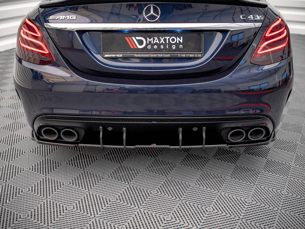 Street PRO Rear Diffuser Mercedes C 43 Sedan W205 Facelift - Image 3