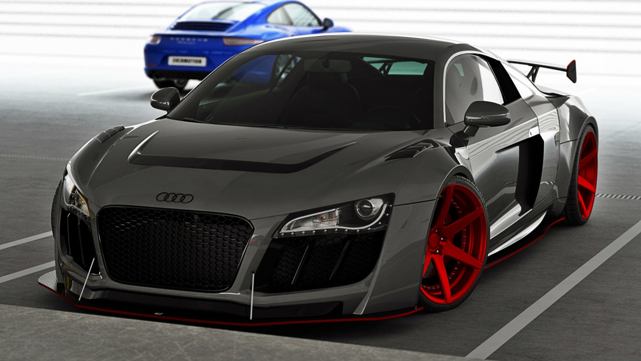 Front Bumper Audi R8 (2006-2015) - Image 2