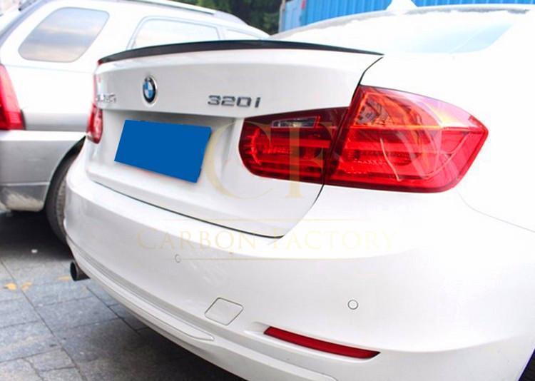 BMW 3 Series F30 F80 Saloon inc M3 Carbon Fibre Boot Spoiler M3 Style 13-18 - Image 2