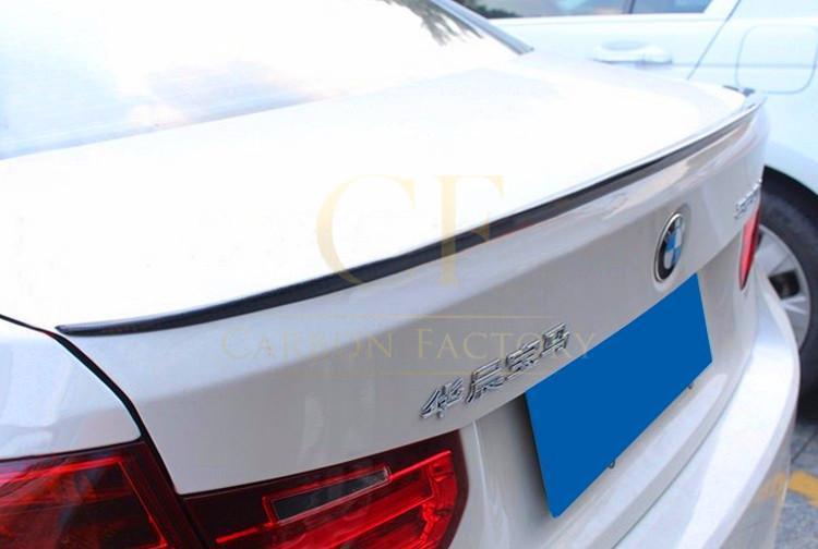 BMW 3 Series F30 F80 Saloon inc M3 Carbon Fibre Boot Spoiler M3 Style 13-18 - Image 3