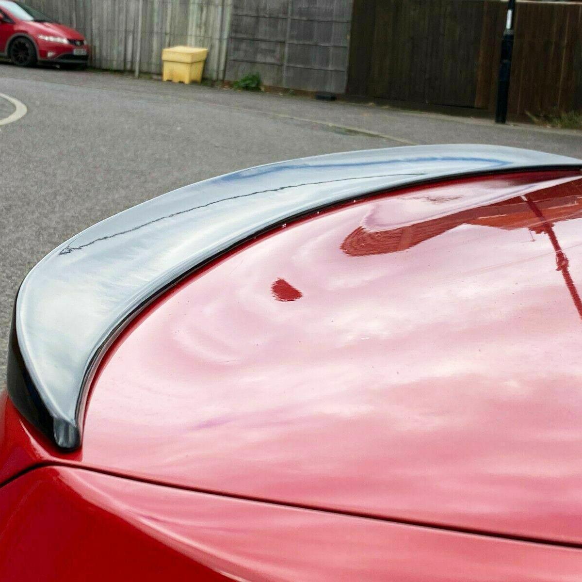 BMW 3 Series F30 F80 Saloon inc M3 M Performance Style Gloss Black Boot Spoiler 13-18 - Image 6
