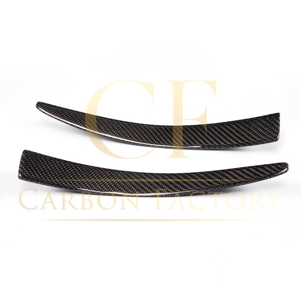 BMW F80 M3 F82 F83 M4 2 Pieces Carbon Fibre Front Canards 14-20 - Image 3
