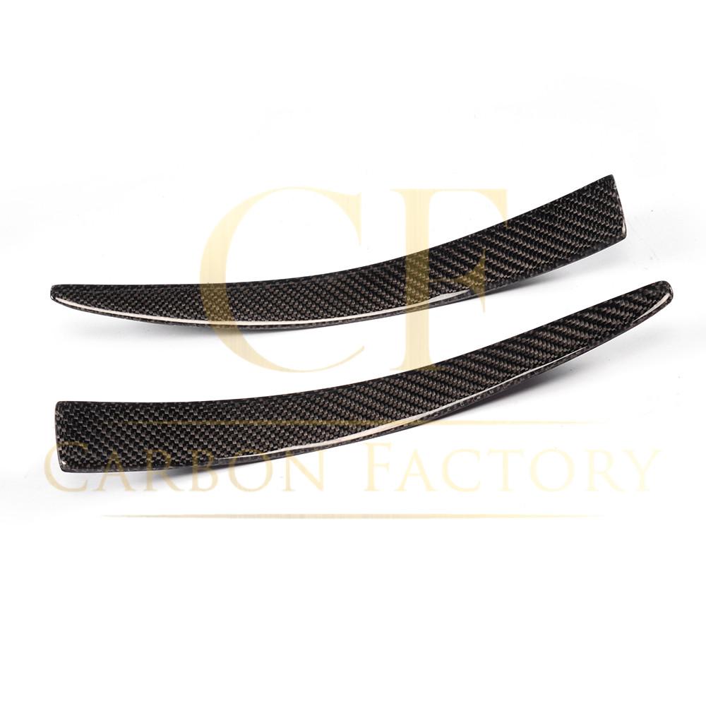 BMW F80 M3 F82 F83 M4 2 Pieces Carbon Fibre Front Canards 14-20 - Image 4