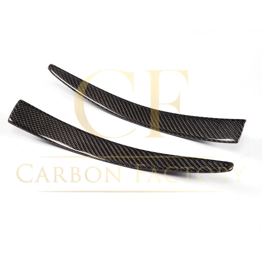 BMW F80 M3 F82 F83 M4 2 Pieces Carbon Fibre Front Canards 14-20 - Image 5