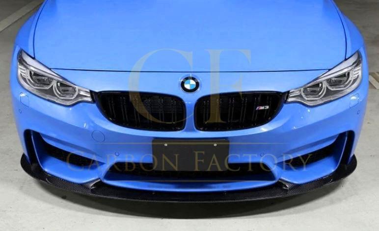 BMW F80 M3 F82 F83 M4 3D Style Carbon Fibre Front Splitter 14-20 - Image 3