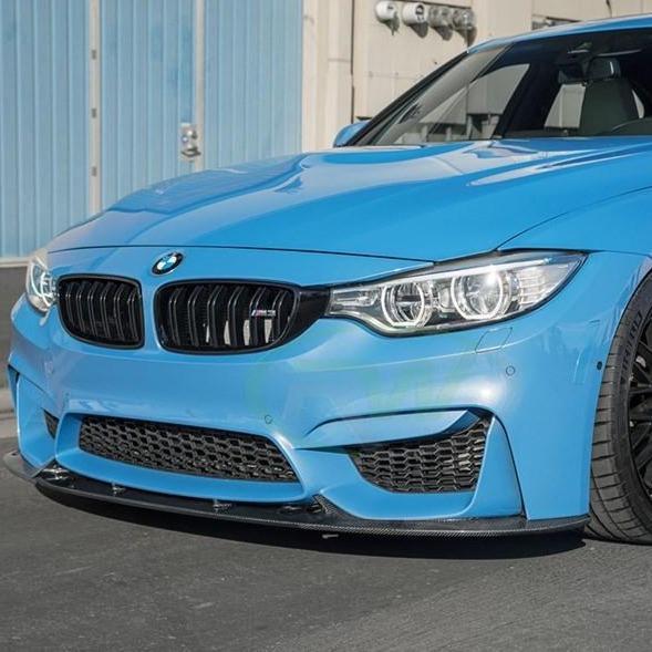 BMW F80 M3 F82 F83 M4 3D Style Carbon Fibre Front Splitter 14-20