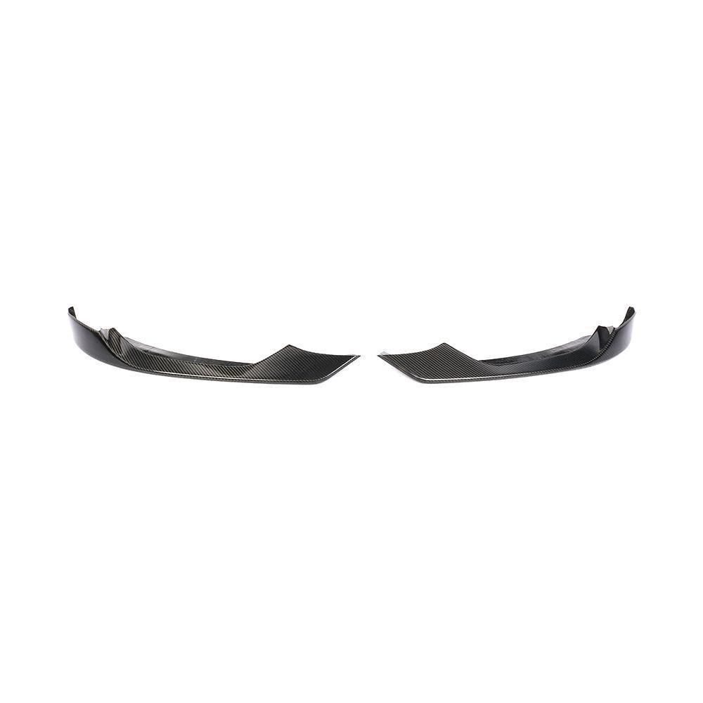 BMW F80 M3 F82 F83 M4 AC Style Carbon Fibre Front Bumper Extension14-20 - Image 3