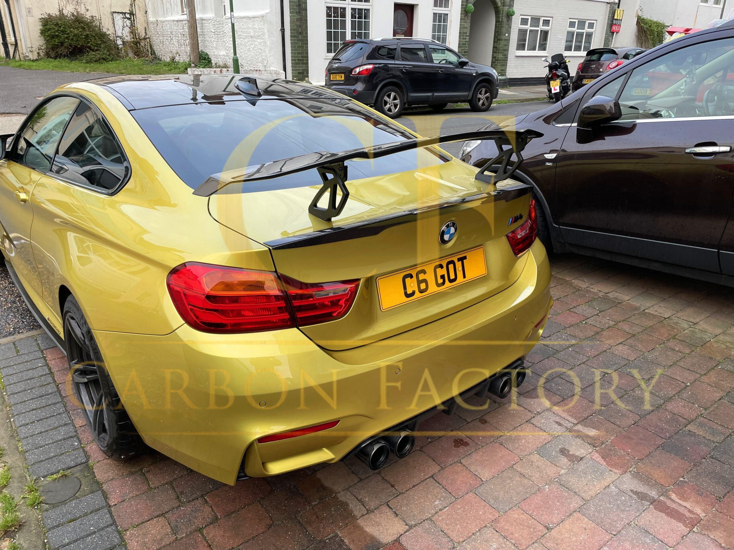 BMW F80 M3 F82 F83 M4 Carbon Fibre Boot Spoiler GTS V Style 14-20 - Image 10