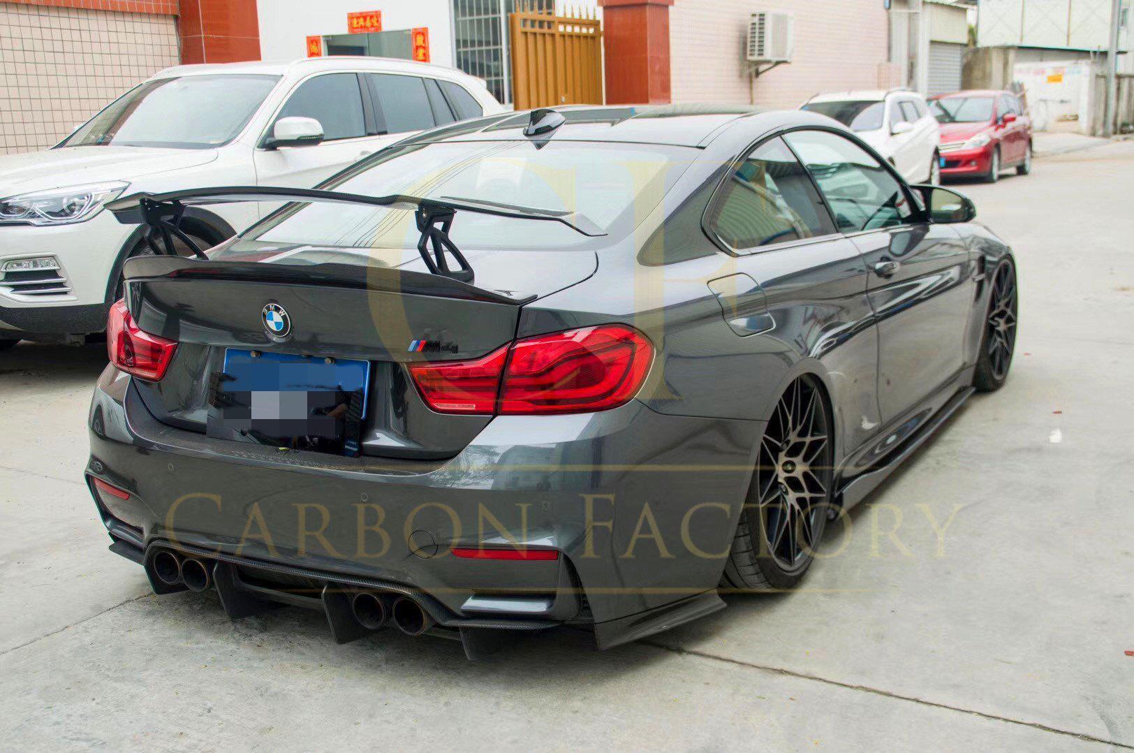 BMW F80 M3 F82 F83 M4 Carbon Fibre Boot Spoiler GTS V Style 14-20 - Image 11