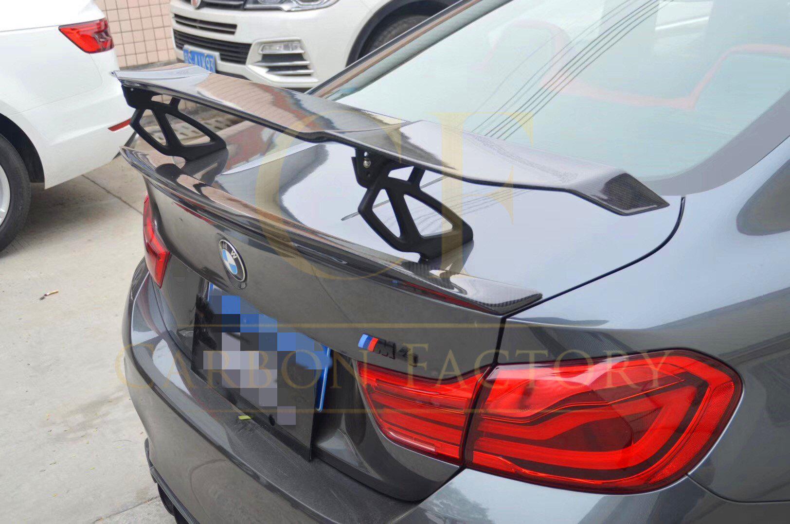 BMW F80 M3 F82 F83 M4 Carbon Fibre Boot Spoiler GTS V Style 14-20 - Image 12