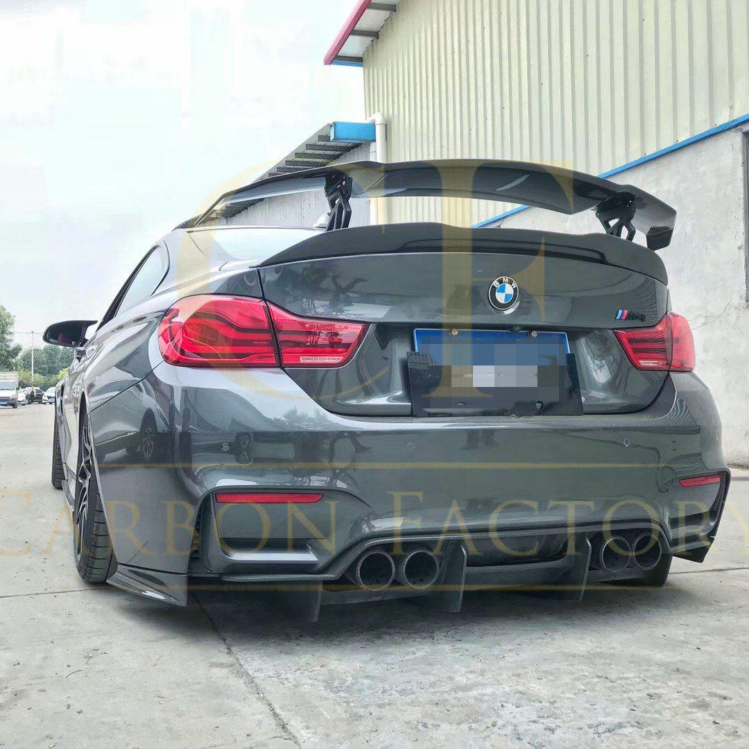 BMW F80 M3 F82 F83 M4 Carbon Fibre Boot Spoiler GTS V Style 14-20 - Image 13