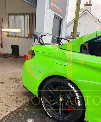 BMW F80 M3 F82 F83 M4 Carbon Fibre Boot Spoiler GTS V Style 14-20 - Image 15