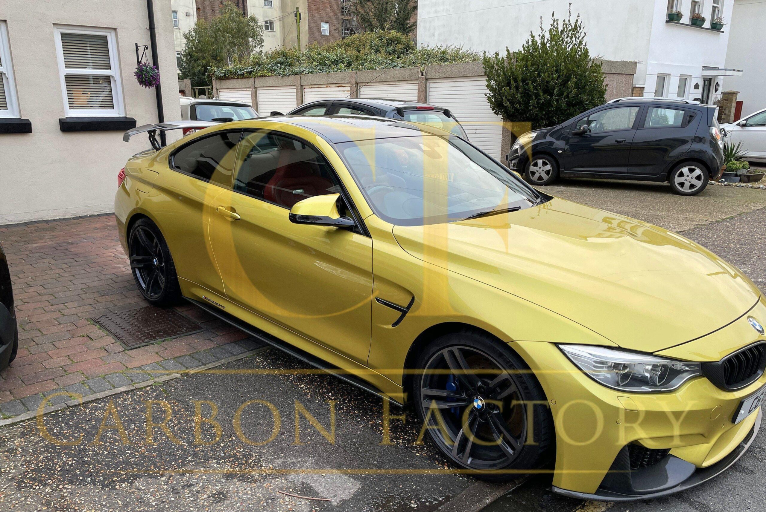 BMW F80 M3 F82 F83 M4 Carbon Fibre Boot Spoiler GTS V Style 14-20 - Image 7