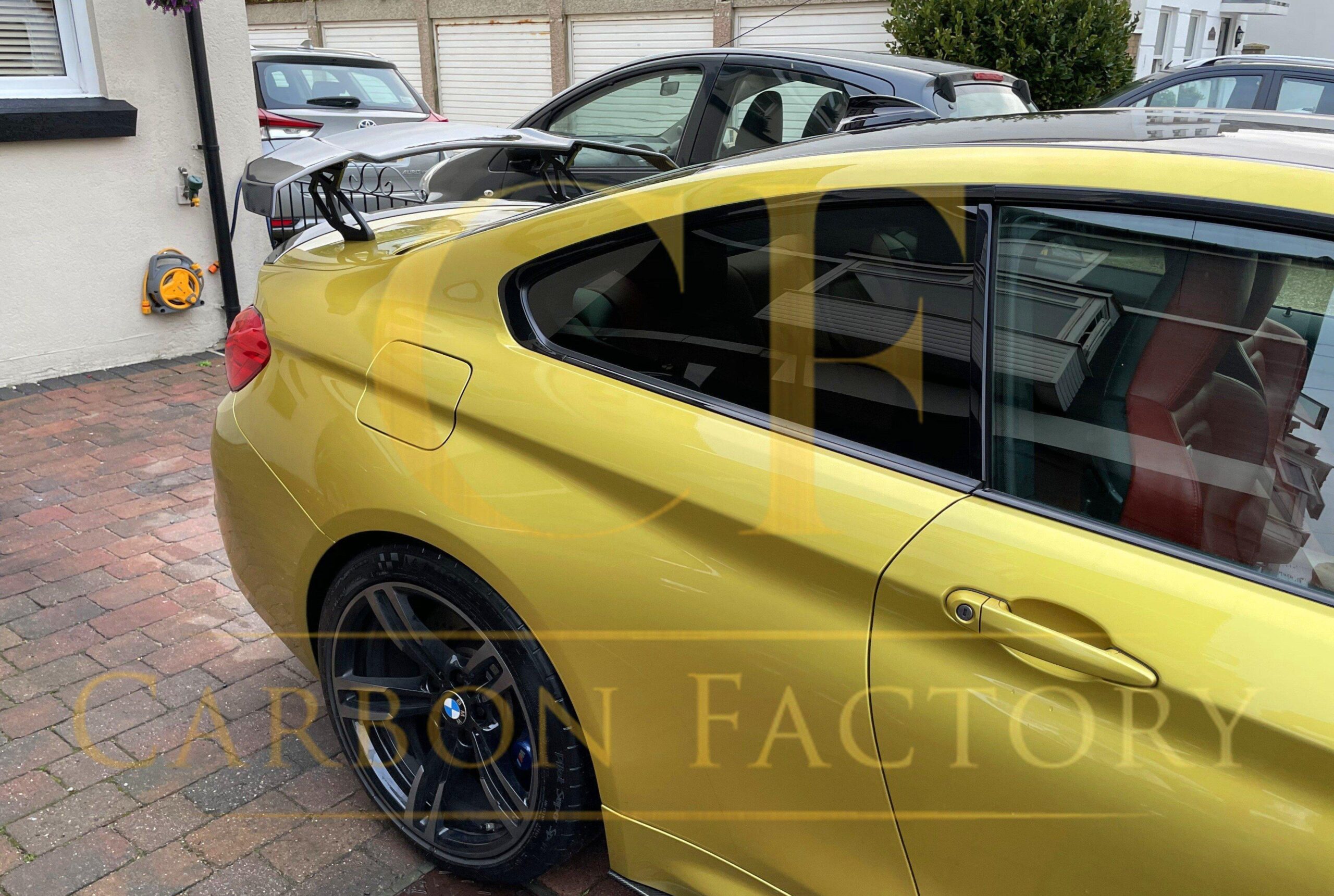 BMW F80 M3 F82 F83 M4 Carbon Fibre Boot Spoiler GTS V Style 14-20 - Image 8