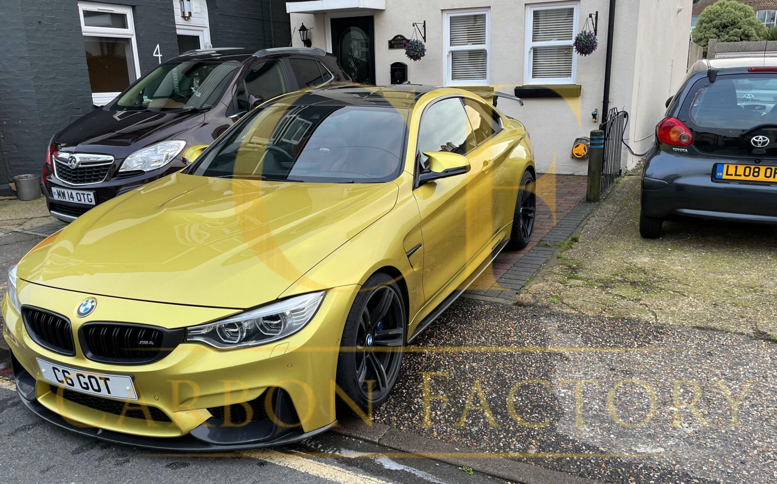 BMW F80 M3 F82 F83 M4 Carbon Fibre Boot Spoiler GTS V Style 14-20 - Image 9