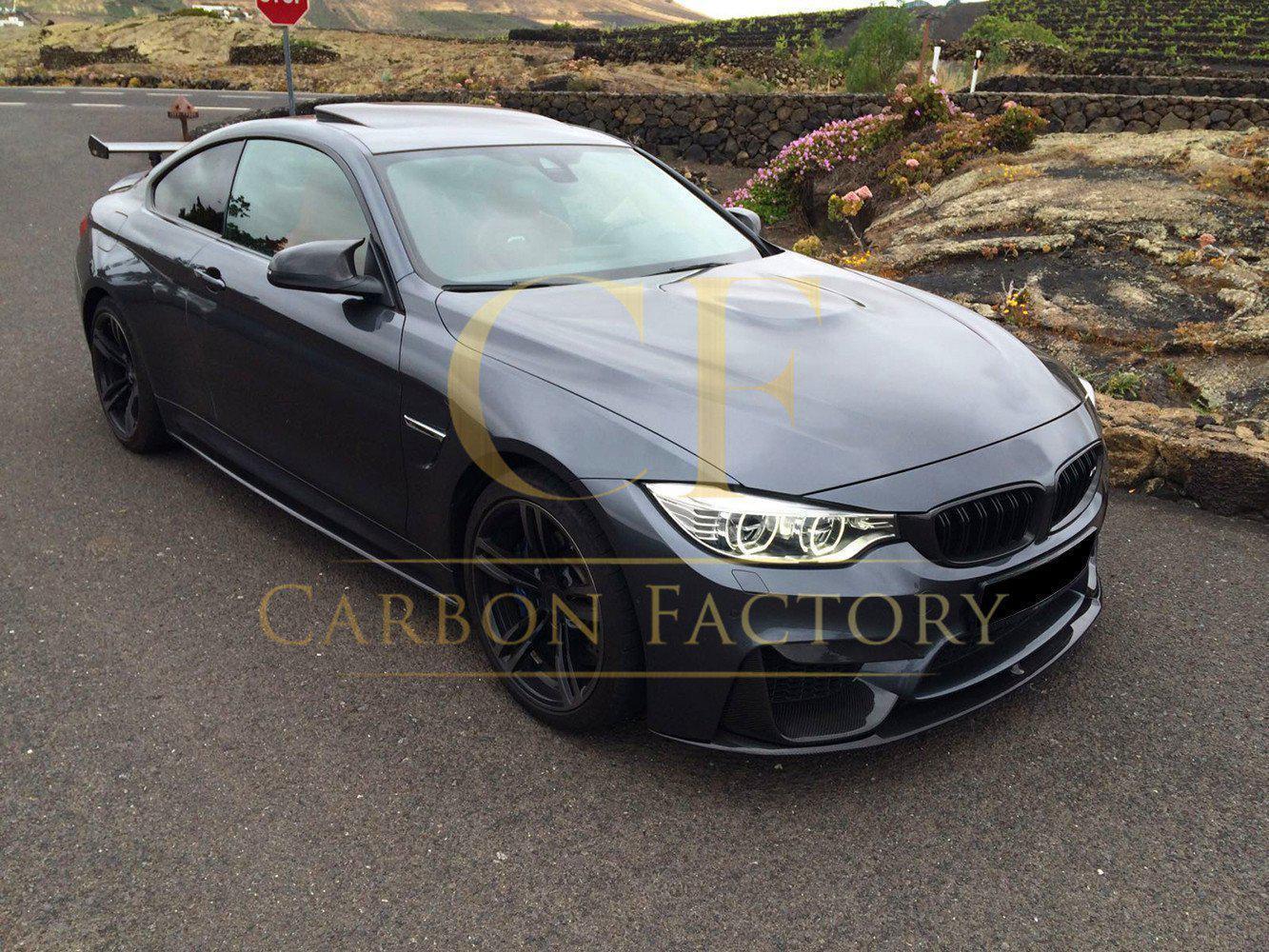 BMW F80 M3 F82 F83 M4 Carbon Fibre GTS1 Style GT Spoiler 14-20 - Image 2