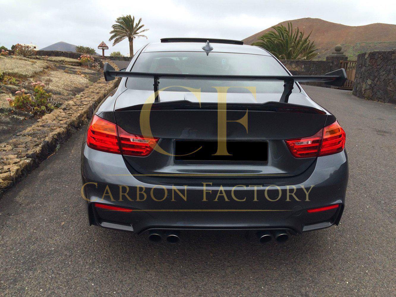 BMW F80 M3 F82 F83 M4 Carbon Fibre GTS1 Style GT Spoiler 14-20 - Image 3