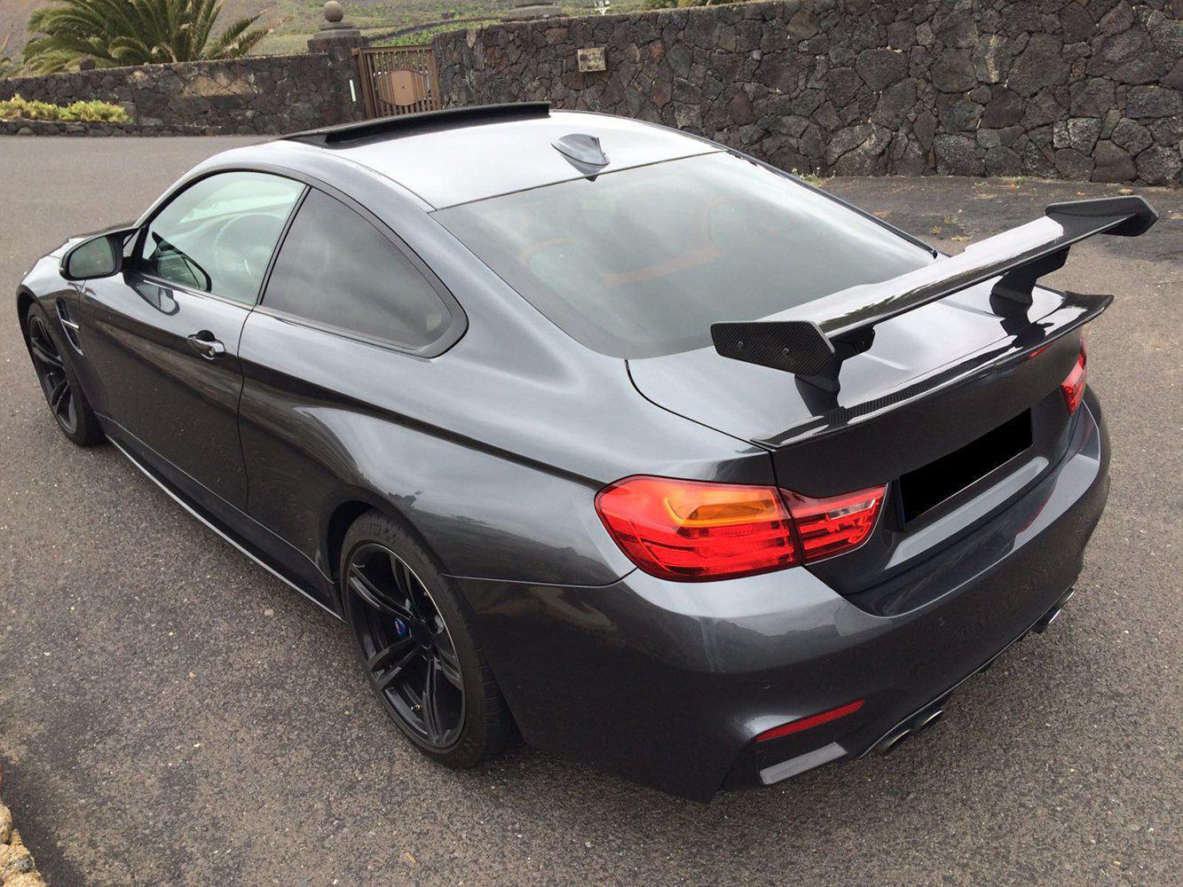 BMW F80 M3 F82 F83 M4 Carbon Fibre GTS1 Style GT Spoiler 14-20