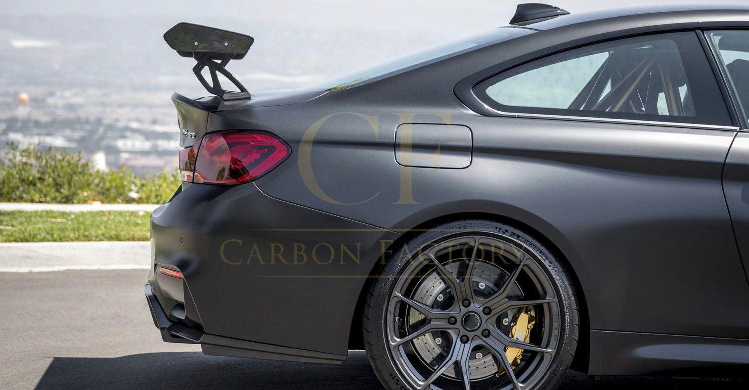 BMW F80 M3 F82 F83 M4 Carbon Fibre M Performance Style GT Spoiler 14-20 - Image 2