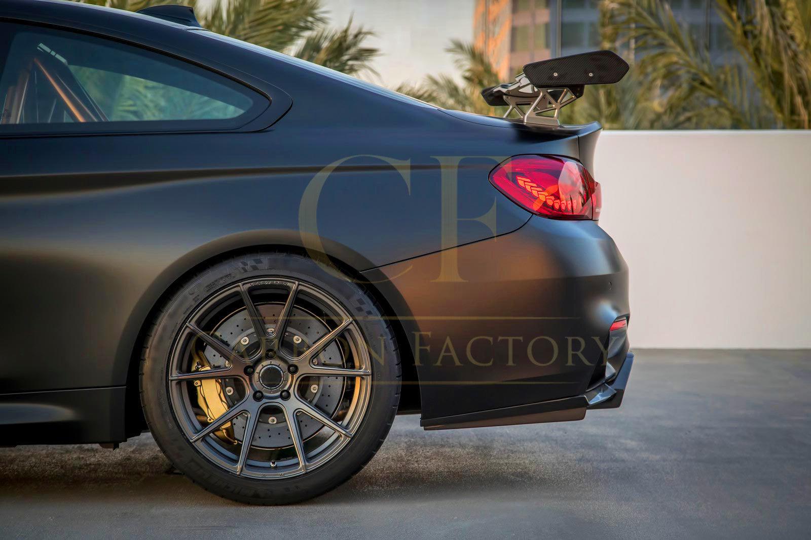 BMW F80 M3 F82 F83 M4 Carbon Fibre M Performance Style GT Spoiler 14-20 - Image 3