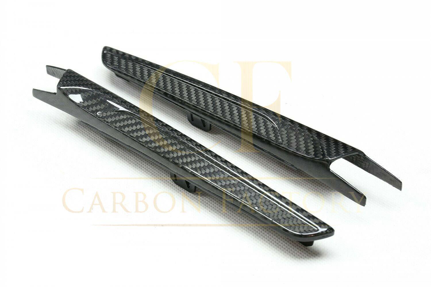 BMW F80 M3 F82 F83 M4 Carbon Fibre Side Fender Trims 14-20 - Image 4