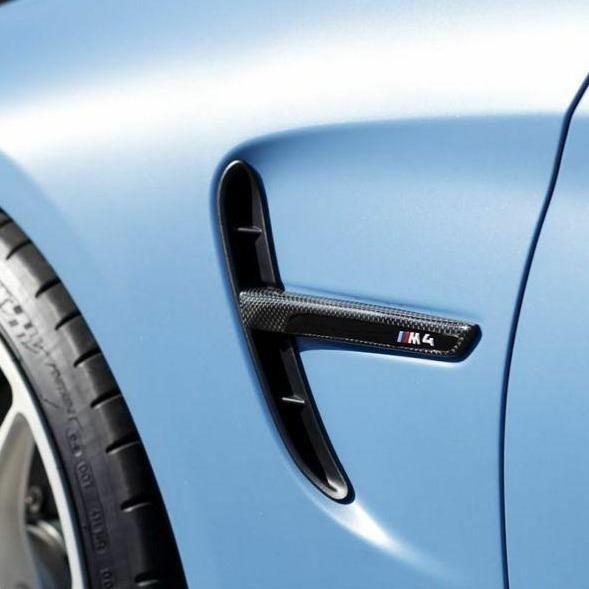BMW F80 M3 F82 F83 M4 Carbon Fibre Side Fender Trims 14-20