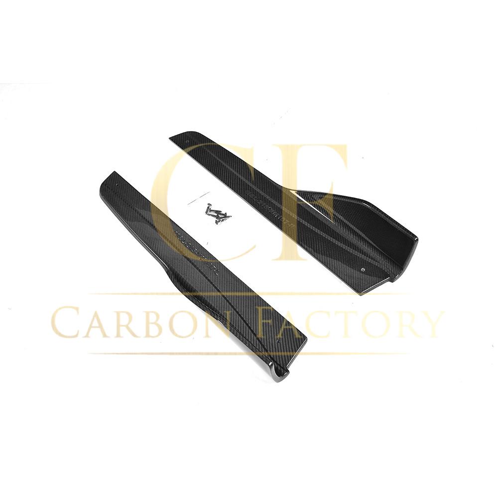 BMW F80 M3 F82 F83 M4 Carbon Fibre Side Skirt Extension 14-20 - Image 2