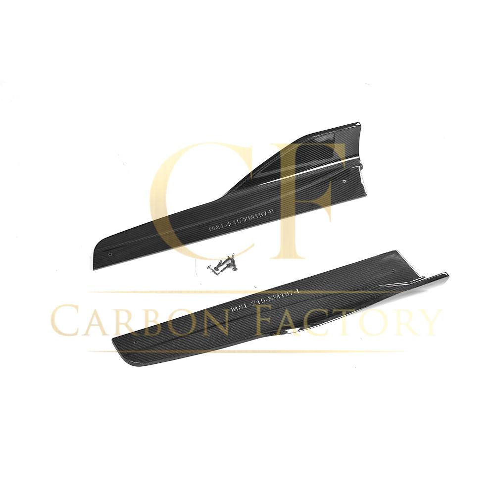 BMW F80 M3 F82 F83 M4 Carbon Fibre Side Skirt Extension 14-20 - Image 3